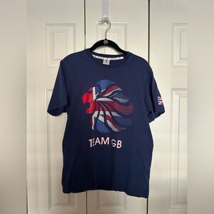 Team GB Navy Blue Short Sleeve Tee